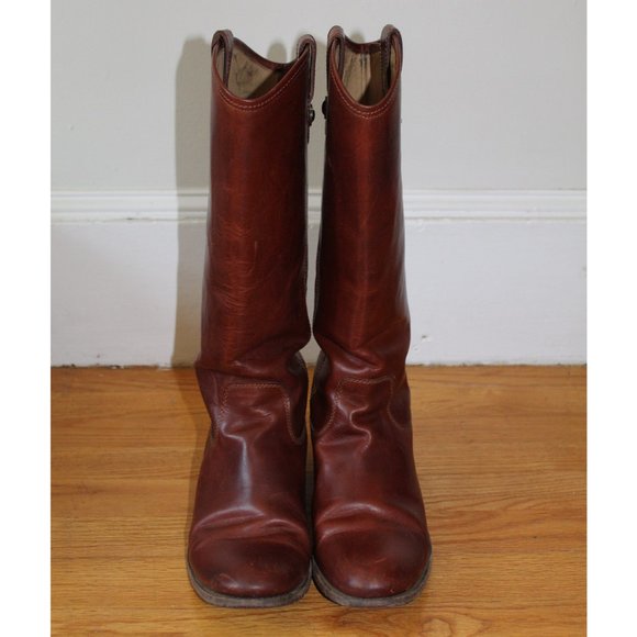 Frye Melissa Button Riding Boots - Style 77167 - Picture 3 of 8